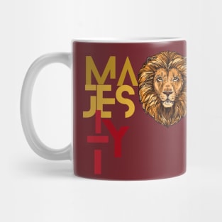 majestic lion Mug